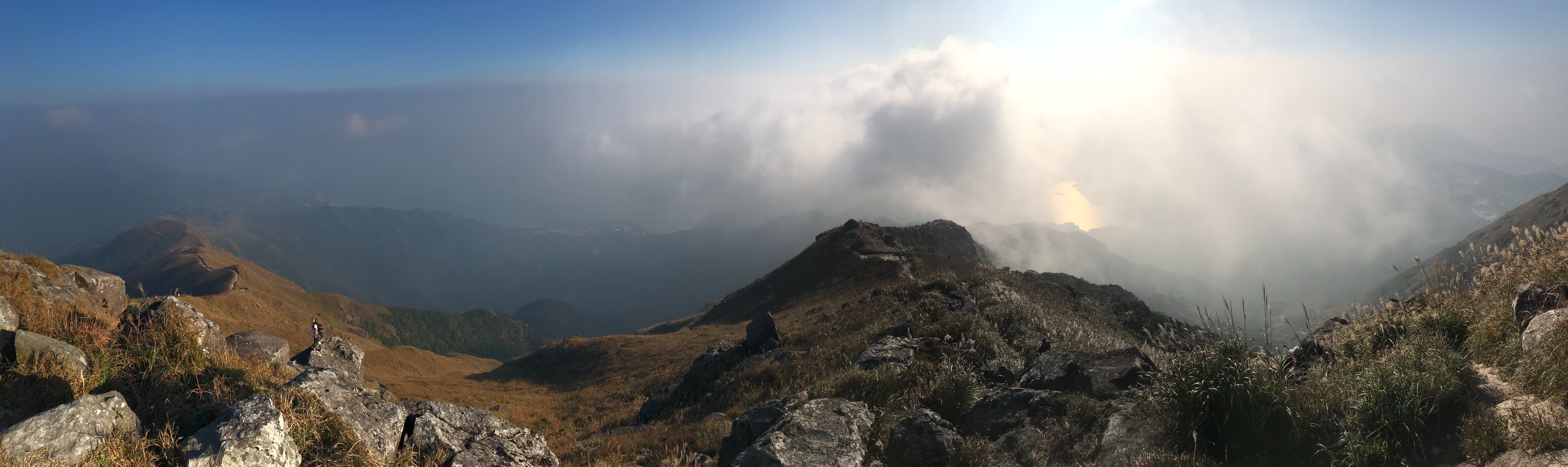 people hiking